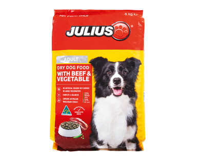 Julius Dry Dog Food Beef and Vegetable 8kg