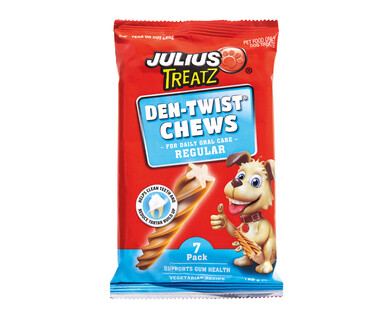 Julius Treatz Den-Twist Chews Regular 7pk