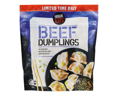 Urban Eats Beef Dumplings 750g