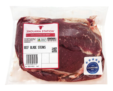 Jindurra Station Beef Blade Steak per kg