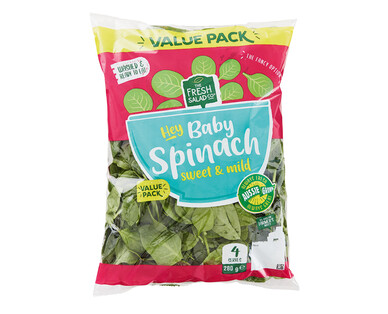 The Fresh Salad Co Baby Spinach 280g