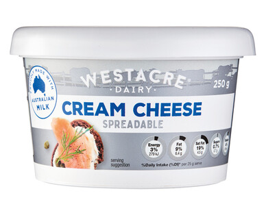 Westacre Cream Cheese Spreadable 250g