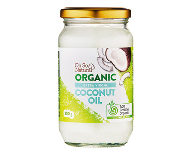 Oh So Natural Organic Extra Virgin Coconut Oil 300g