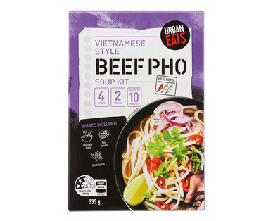 Urban Eats Vietnamese Style Beef Pho Soup Kit 335g