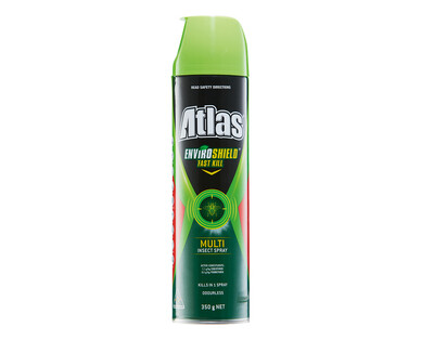 Atlas Enviroshield Fast Kill Multi Insect Spray 350g