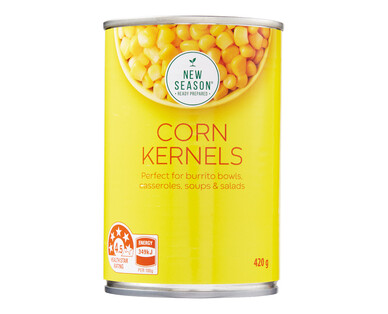 New Season Corn Kernels 420g