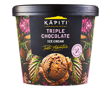 Kapiti Triple Chocolate Ice Cream 1L