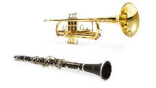 Clarinet, Trumpet or Flute 