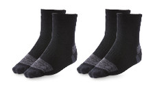 Men’s Wool Rich Blend Work Socks 1pk or Cotton Rich Steel Cap Protection Socks 2pk 