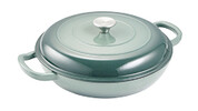Cast Iron French Pan 3.3L – Green or Blue