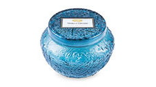 Embossed Glass Candle 400g 