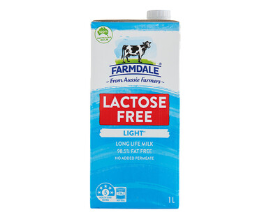 Farmdale Lactose Free Low Fat UHT Milk 1L