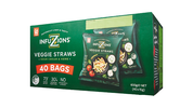 Infuzions Veggie Straws Sour Cream &amp; Herb 40pk/600g