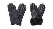 Leather or Wool Blend Gloves