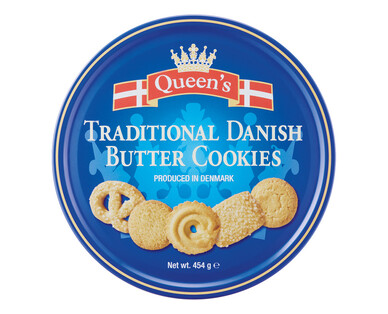 Queen's Danish Butter Cookies 454g
