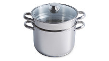 Stainless Steel Pot with Pasta Insert 
