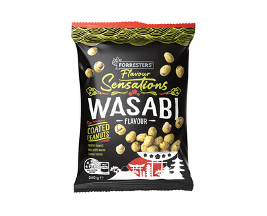 Forresters Sensations Wasabi Peanuts 240g