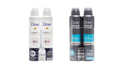 Dove Antiperspirant Deodorant for Men 2 x 148g or Women 2 x 127g