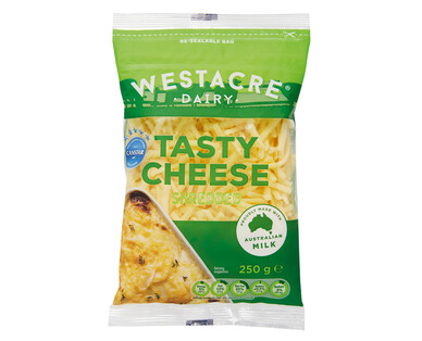 Westacre Dairy Tasty Cheese Shredded 250g