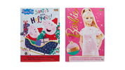 Kids Licensed Advent Calendar 75g - Peppa Pig or Barbie