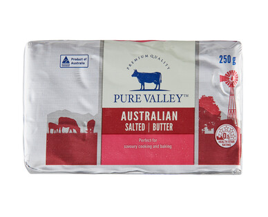 Pure Valley Salted Butter 250g