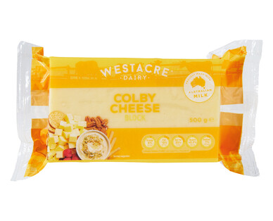 Westacre Colby Cheese Block 500g