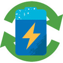 blue battery recycling
