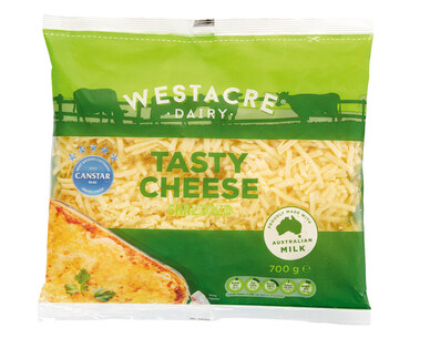 Westacre Dairy Tasty Shredded Cheese 700g