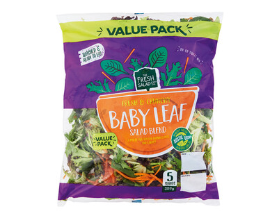 The Fresh Salad Co Baby Leaf Blend 300g