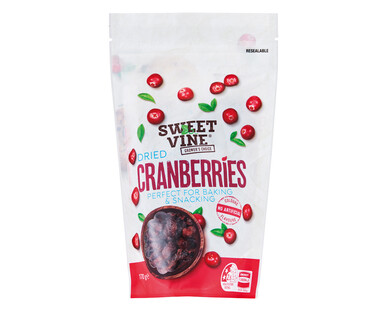 Sweet Vine Sweetened Dried Cranberries 170g