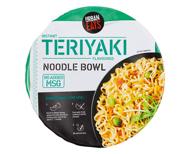 Urban Eats Teriyaki Noodle Bowls 95g