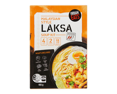 Urban Eats Malaysian Style Laksa Soup Kit 405g