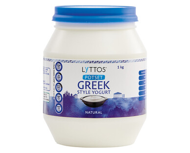Lyttos Greek Style Yogurt 1kg