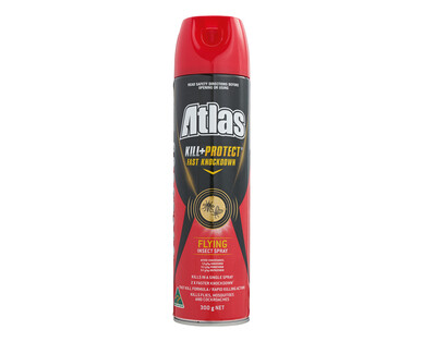 Atlas Kill &amp; Protect Flying Insect Spray 300g