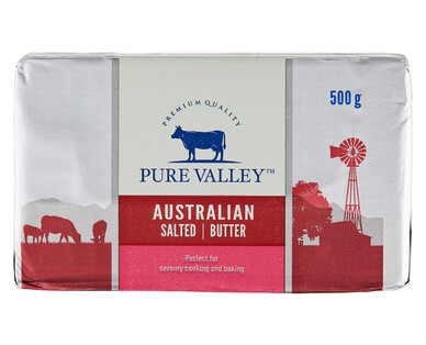 Pure Valley Salted Butter 500g