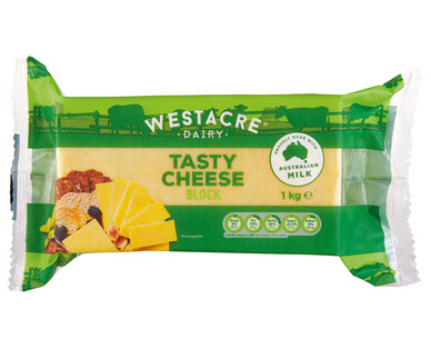 Westacre Dairy Tasty Cheese Block 1kg