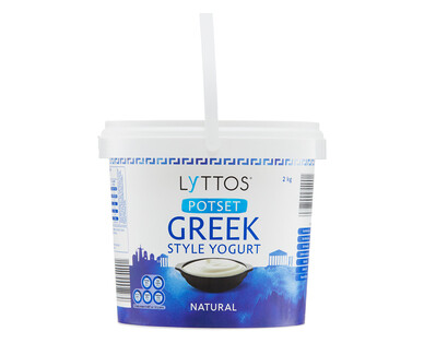 Lyttos Greek Style Natural Yogurt 2kg