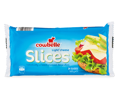 Cowbelle Light Cheese Slices 500g