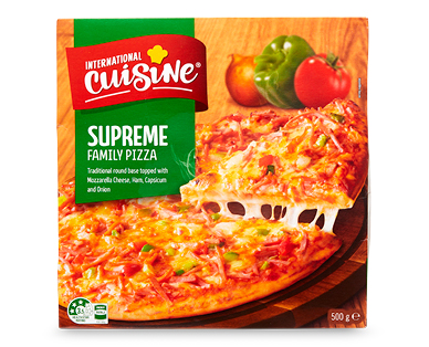 International Cuisine Supreme Family Pizza 500g