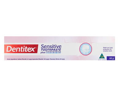 Dentitex Sensitive Plus Whitening Toothpaste 