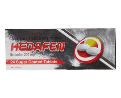 Hedafen Ibuprofen 24pk