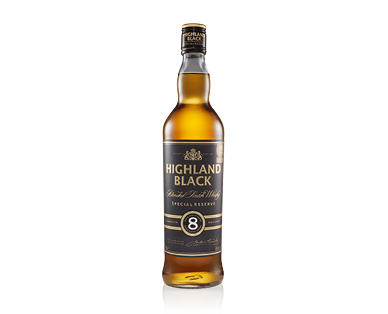 Highland Black 8YO Blended Scotch Whisky 700ml