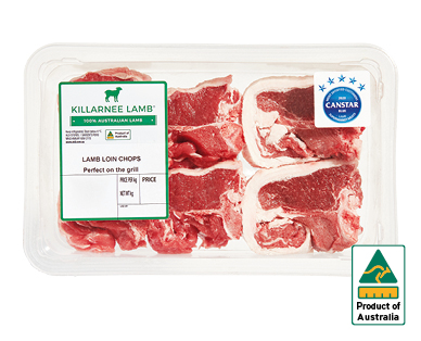 Killarnee Lamb Loin Chops per kg