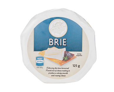 Emporium Selection Brie Cheese 125g