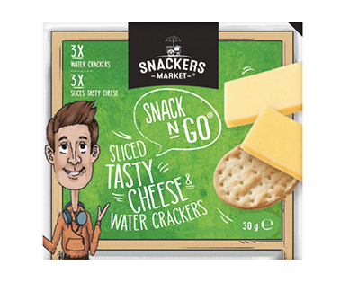 Snackers Market Snack ’n’ Go Tasty 4pk/100g