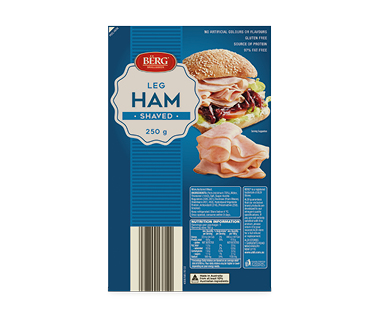 Berg Shaved Ham 250g