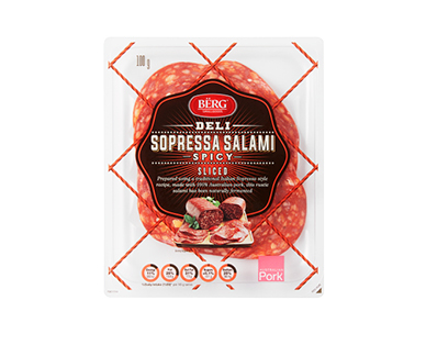 Berg Spicy Sopressa Salami 100g