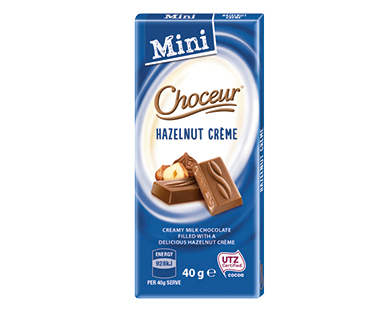 Choceur Hazelnut Crème Mini Chocolate Bars 5 x 40g