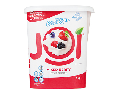 Brooklea Joi Mixed Berry Yogurt 1kg