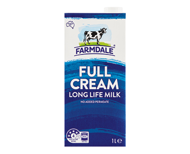 Farmdale Full Cream Milk UHT 1L